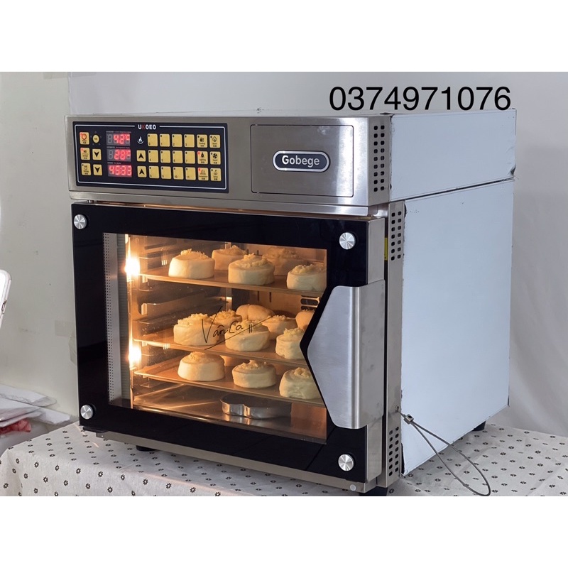 LÒ NƯỚNG KIÊM HẤP BÁNH BAO UKOEO T60S 5 tầng