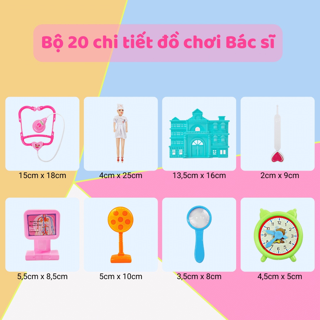 Đồ Chơi Bé Tập Làm Bác Sĩ - HT7816