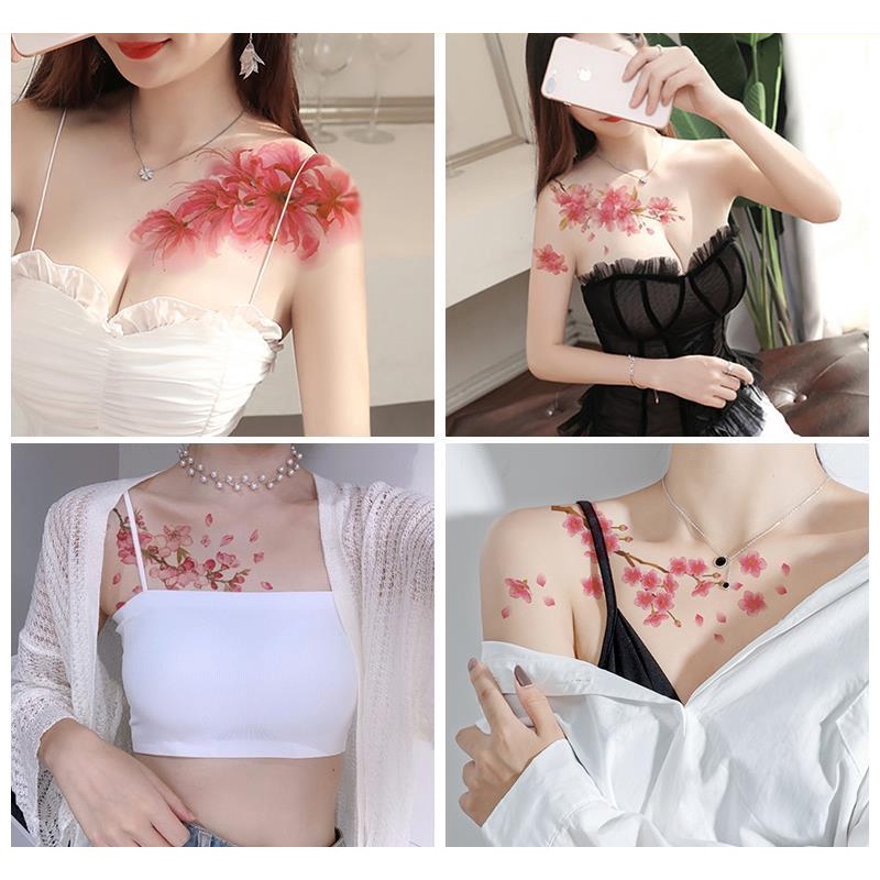 Hình Xăm Dán Tạm Thời Kháng Nước Lâu Trôi Họa Tiết Cô Gái Quyến Rũ Hình xăm dán 15 ngày Hình xăm dán tạm thời Hình xăm dán lưng Hình xăm dán chữ Hình xăm dán kín lưng Hình xăm dán ngực