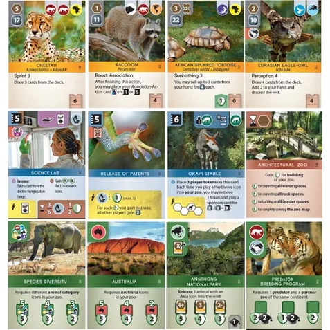 Ark Nova - Trò Chơi Board Game