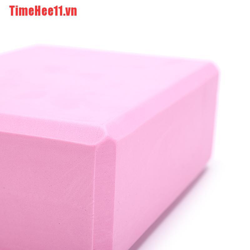 【TimeHee11】yoga block exercise fitness sport props foam brick stretching aid