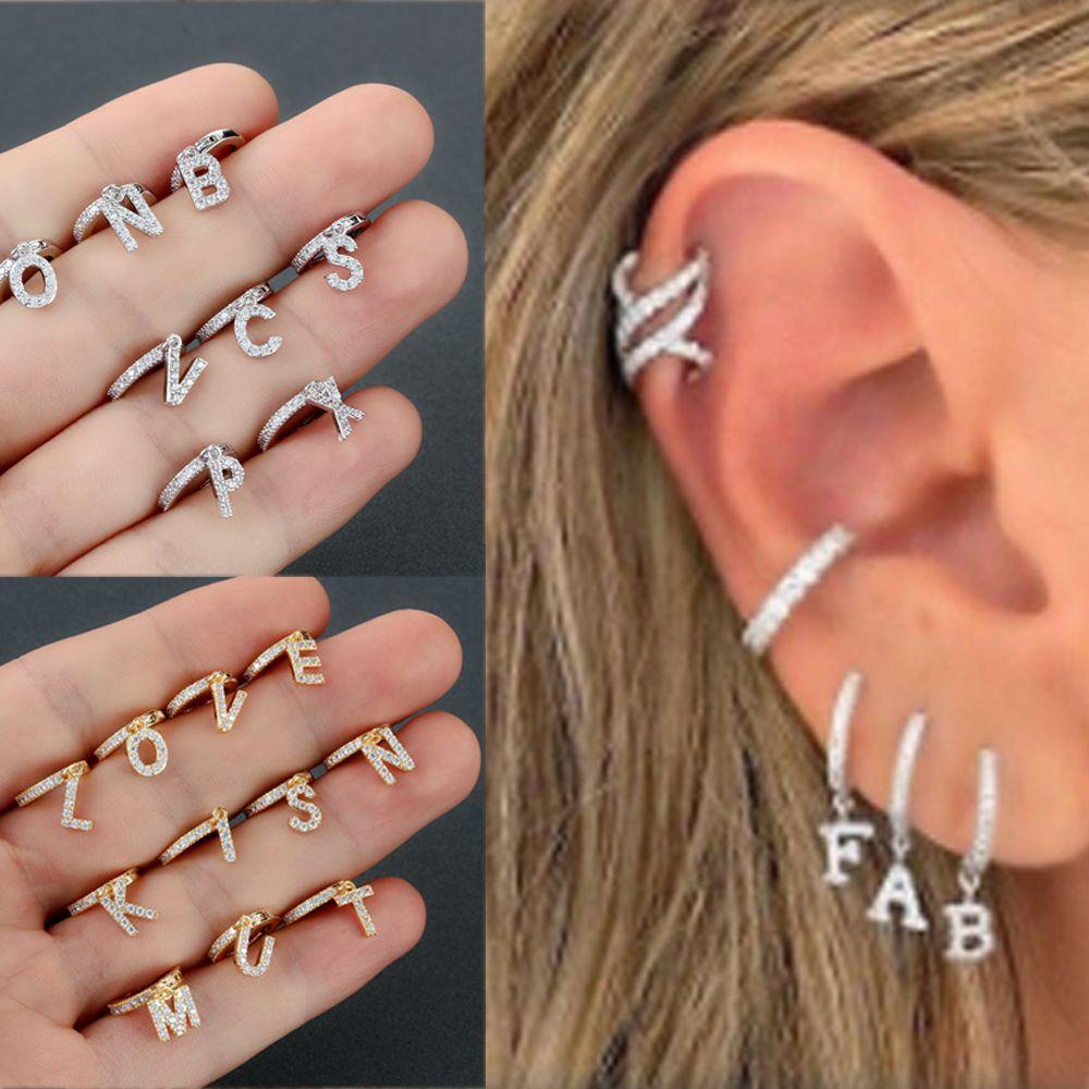ESPO Khuyên Tai Đính Đá Kim Cương Nhân Tạo DIY Cho Ngày Lễ Tình Nhân
