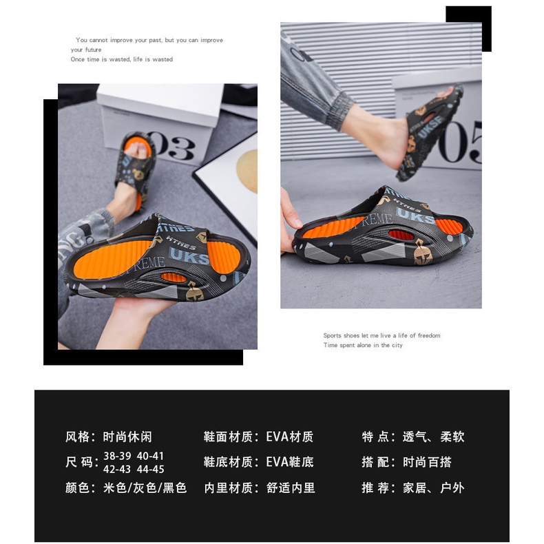 Dép Sandal Chống Trượt Thời Trang Mùa Hè 2022 Mới Cho Nam
