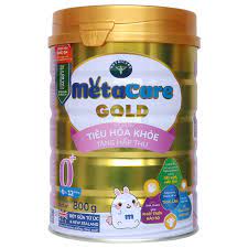 Sữa bột Metacare Gold số 1+, 2+ Lon 900g