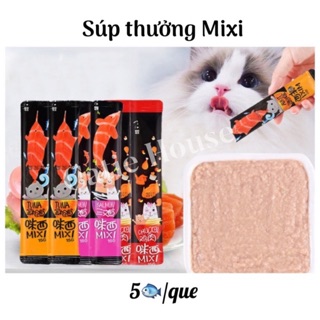 [Giao ngay Nowship/Grab] Súp thưởng Mixi cho mèo tuýp lẻ