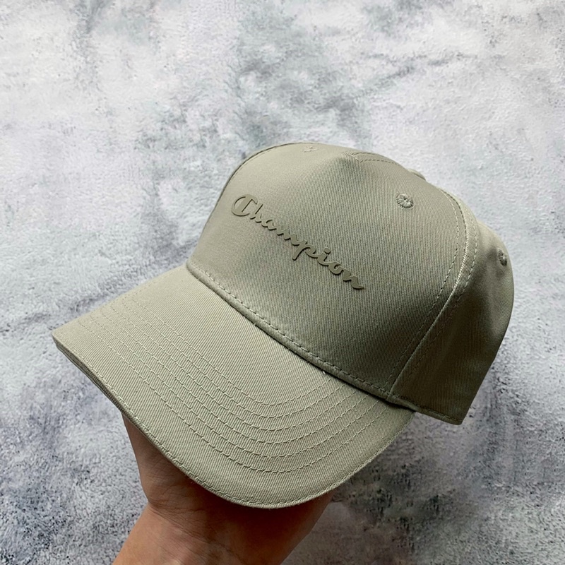 Mũ lưỡi trai Champion chính hãng cotton dày dặn