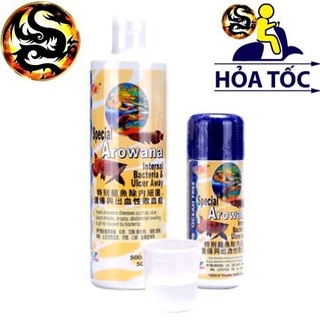 Chai số 5: trị nấm và diệt khuẩn cho cá rồng 150ml