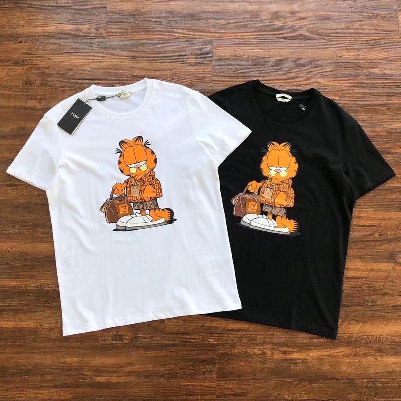 Áo Thun Thương Hiệu Của Feendii GARFIELD Nhập Khẩu Từ Hàn Quốc Tỷ Lệ 1:1