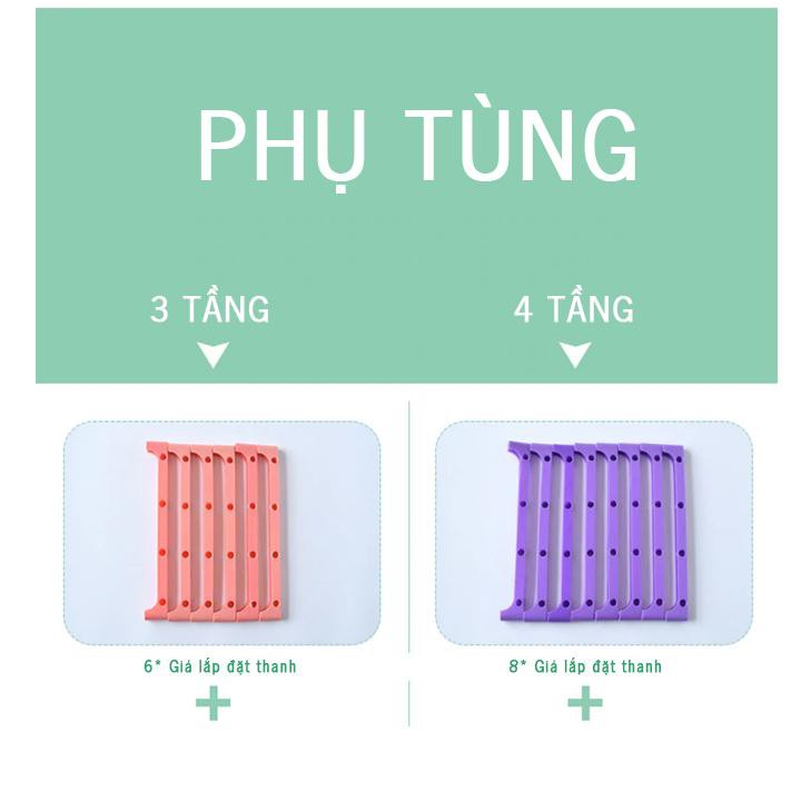 Giá kệ để giày dép, xoong nồi, đồ dùng nhà bếp inox Minh House