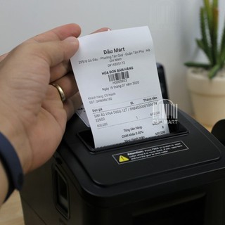 LKBA QAXC Giấy in Hóa Đơn in Bill K80 K80x45 - Giấy in nhiệt khổ 80mm - dùng cho máy POS bán hàng 62 95