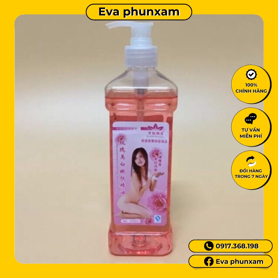Dầu hoa hồng massage body 550ml