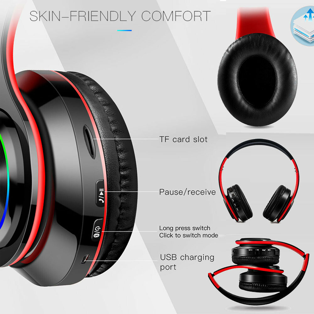 Tai Nghe Bluetooth Không Dây Kèm Mic Cho Tv, Pc, Điện Thoại | BigBuy360 - bigbuy360.vn