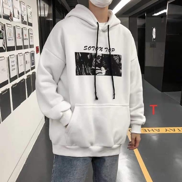 Áo hoodie SOTONTOP in ngực DTR1019