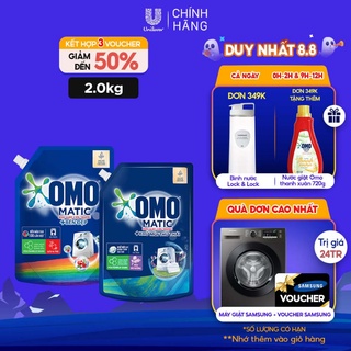 Túi Nước Giặt OMO Matic cửa trước 2.0kg