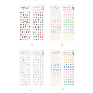 Flowertree Sticker Set 2 Miếng Dán Trang Trí Nhật Ký