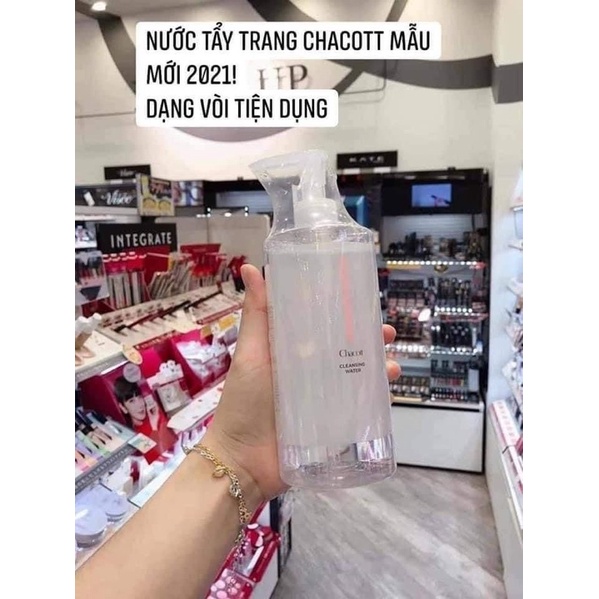 Tẩy trang Chacott ( mẫu mới 2021 )