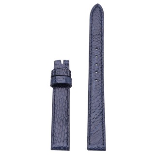 Dây đồng hồ da đà điểu size nhỏ Huy Hoàng màu xanh đậm HF8422
