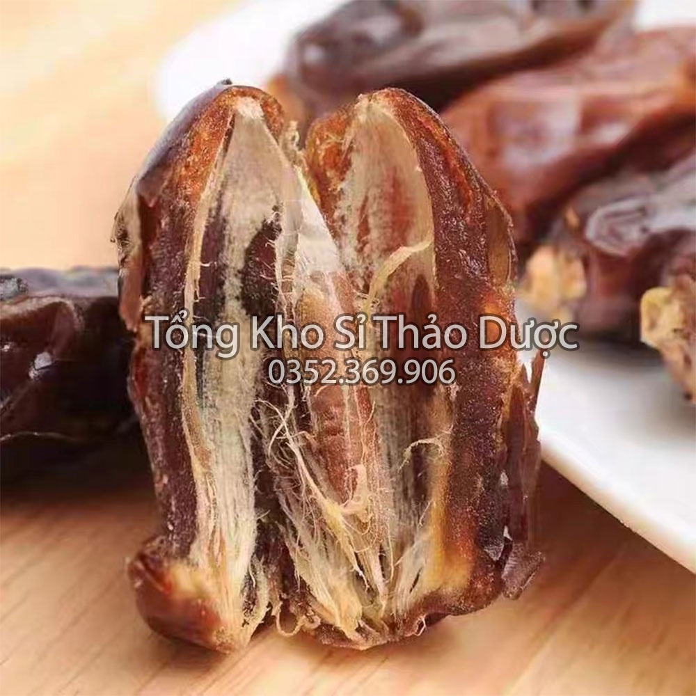 Chà là sấy dẻo không cuống 1kg (Đồ ăn eatclean, tạo vị ngọt tự nhiên cho sữa hạt)