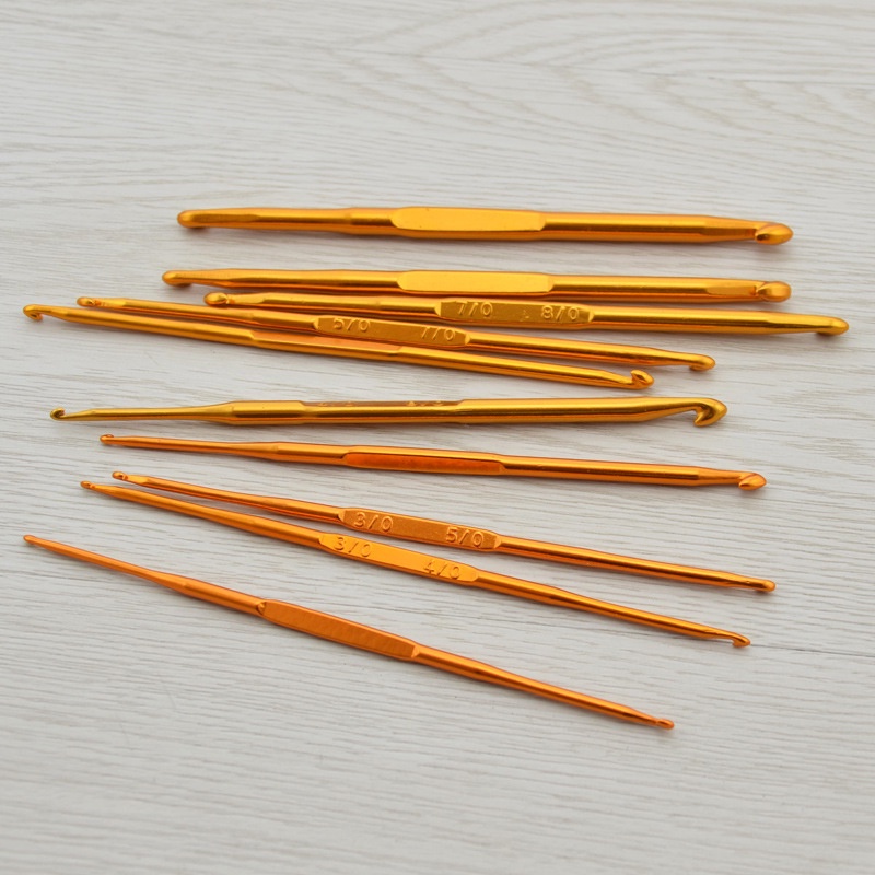 Set 10 Kim Móc Len DIY Bằng Nhôm Tiện Dụng