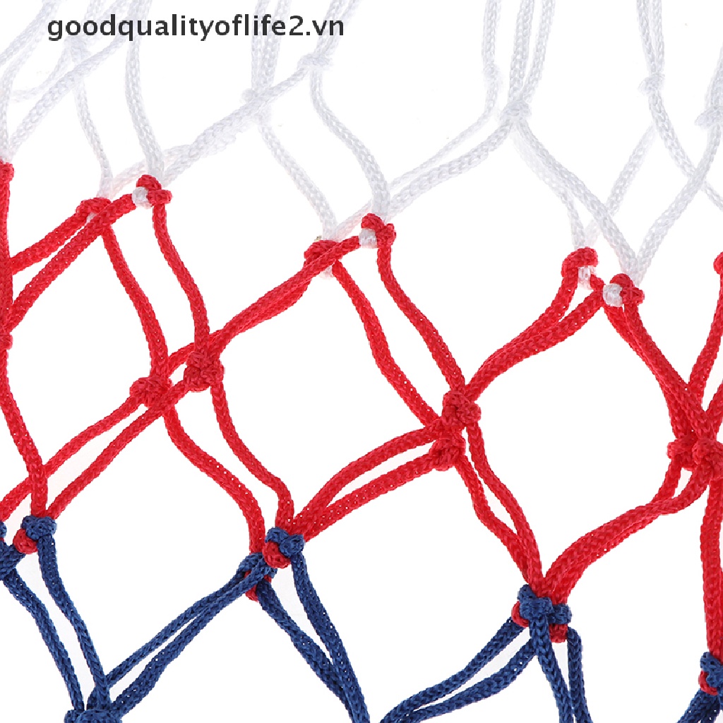 & Goodqualityoflife & Vòng Lưới Chơi Bóng Rổ Tiêu Chuẩn Bằng Nylon Có Vành Tiêu Chuẩn ~