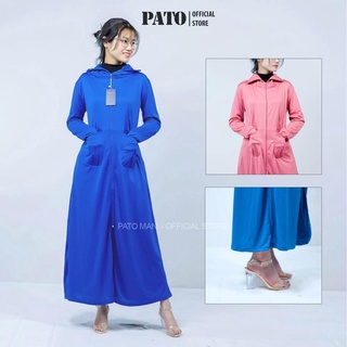 Áo chống nắng nữ toàn thân thiết kế túi đứng Pato Man,chất thông hơi cao cấp thoáng mát,chống tia uv cao