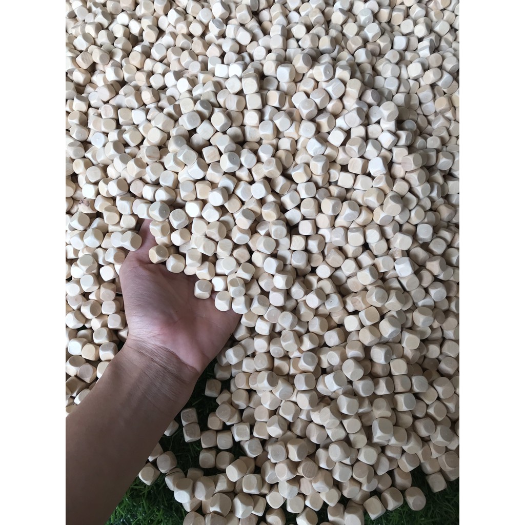 Đồ Chơi Trẻ Em, Hạt Gỗ Xúc Cát Loại Đẹp Cho Bé (1kg), Đồ Handmade Hàng Việt Nam