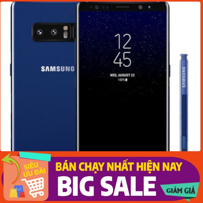 điện thoại galaxy Note 8 hai sim full phụ kiện