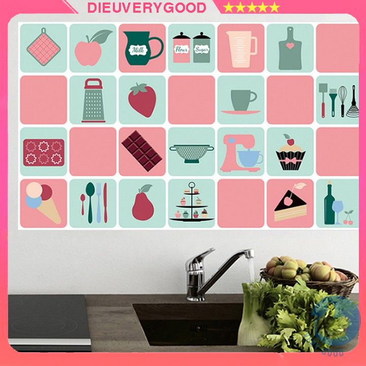 Giấy dán bếp cách nhiệt chống dầu mỡ hàng cao cấp 2459 diệu shop dieushop