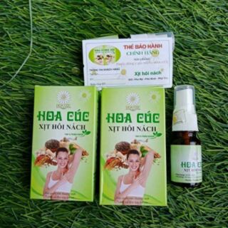Xịt hôi nách hoa cúc (10ml)