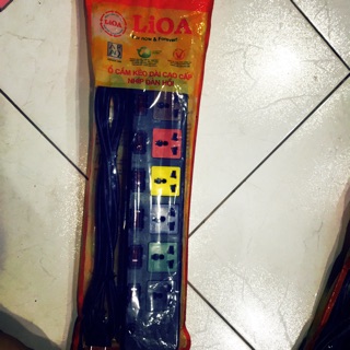 Ổ cắm điện đa năng lioa 6 ổ,6 ct 6dof32n
