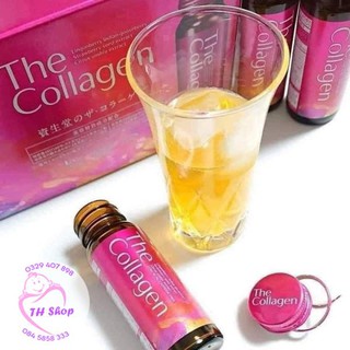 The Collagen Shiseido Dạng Nước Uống Nhật Bản Hộp 10 Ống Căng Da, Tái Tạo Da