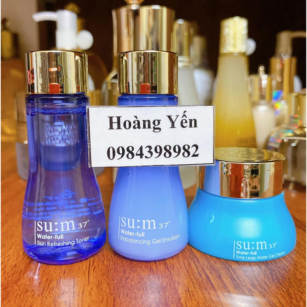 Set sum xanh mini 3sp (tách set, ko vỏ hộp)- Hàn Quốc, date 2023