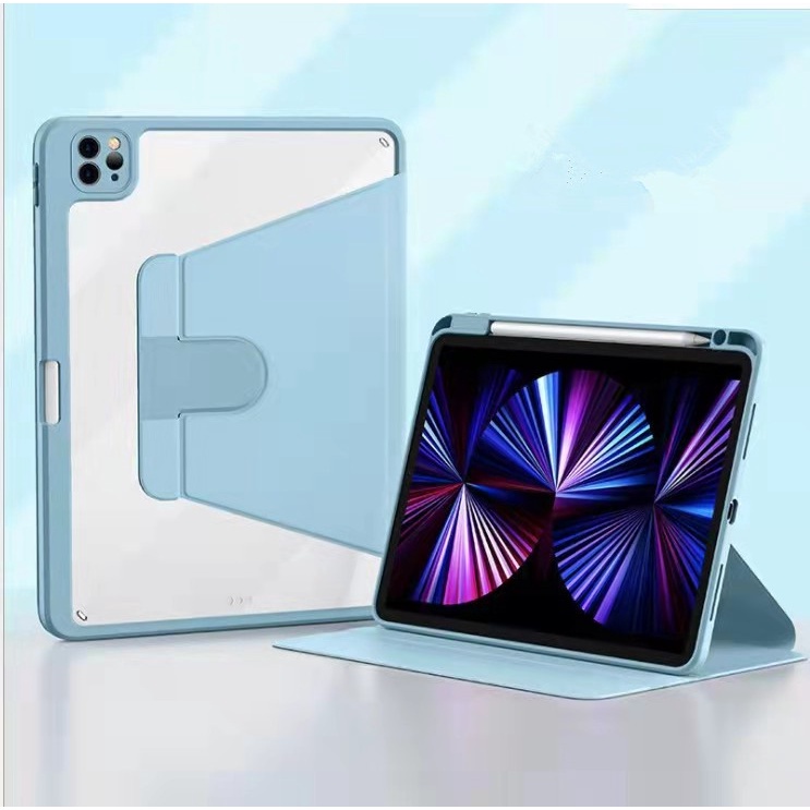 Bao Da Máy Tính Bảng Có Thể Xoay 360 Độ Cho ipad Mini 6 8.3 inch (2021 Model) ipad 7/8/9 Air410.9 Air5 2022 pro12.9 inch