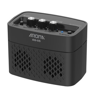 [Chính Hãng] Loa Ampli Guitar Điện Mini Aroma AG-05 Bluetooth Pin Sạc