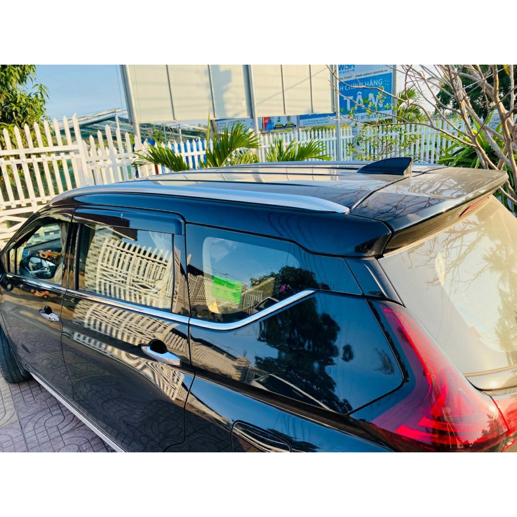 Bộ 2 Thanh Giá Nóc Xe Mitsu Xpander 2018 2019 2020 2021 2022 2023 Màu bạc Thể Thao - Hellooto shop