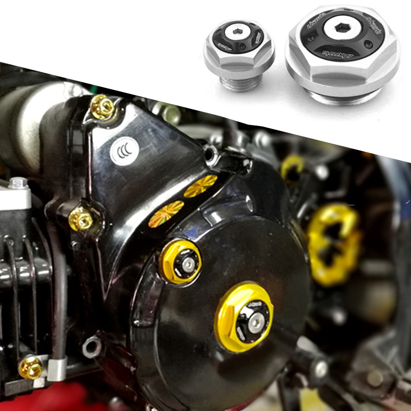 Ốc Vít Trang Trí Nắp Vặn Động Cơ Xe Mô Tô honda MSX125
