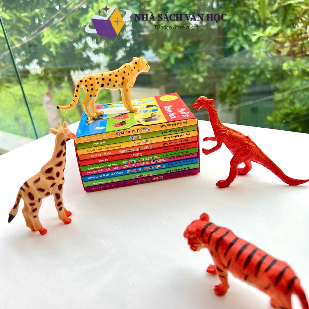 Sách - Combo 10 Cuốn My First Picture Book Song Ngữ Anh - Việt Giúp Trẻ Học Tốt Tiếng Anh
