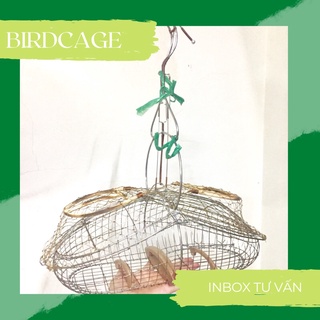 [HOT] Lồng bẫy khuyên inox sài gòn loại 1, chất liệu inox sáng cầu tử thuốc birdcages