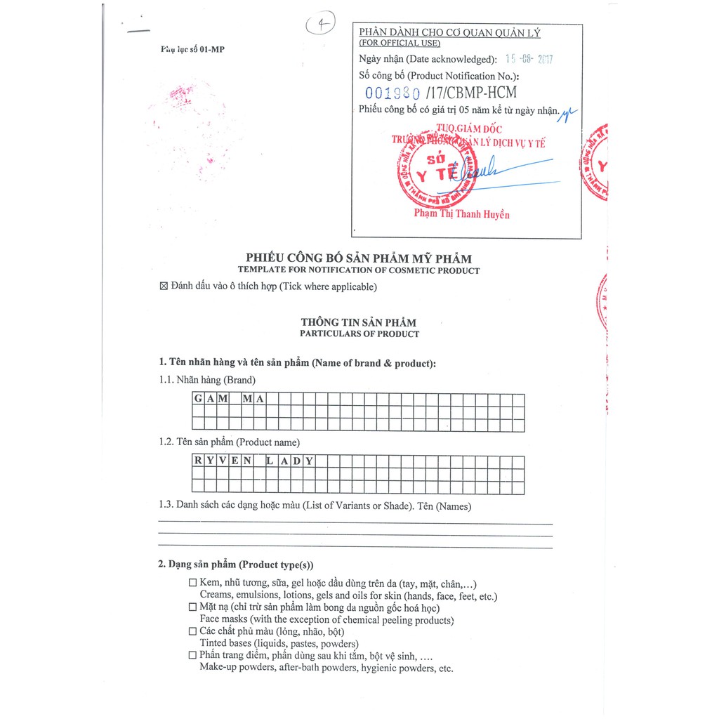 Dung dịch vệ sinh Ryven Lady