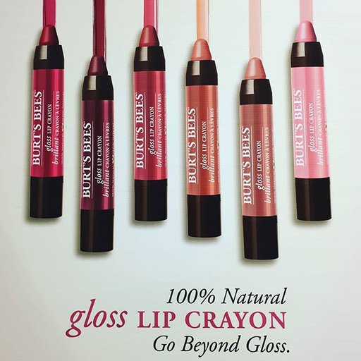 Son dưỡng bóng thiên nhiên không chì BURT'S BEES GLOSS LIP CRAYON