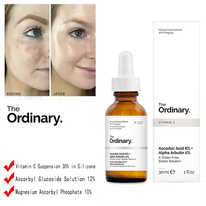 Serum The Ordinary Ascorbic Acid 8% + Alpha Arbutin 2% 30ml làm sáng da - mỹ phẩm Yumi Beauty