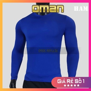 Áo giữ nhiêt nam thun lạnh, Áo thun nam dài tay body giữ nhiệt - OMAN