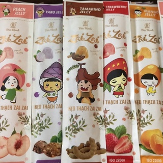 KẸO THẠCH ZAI ZAI + DÙNG THỬ 1 CÁI
