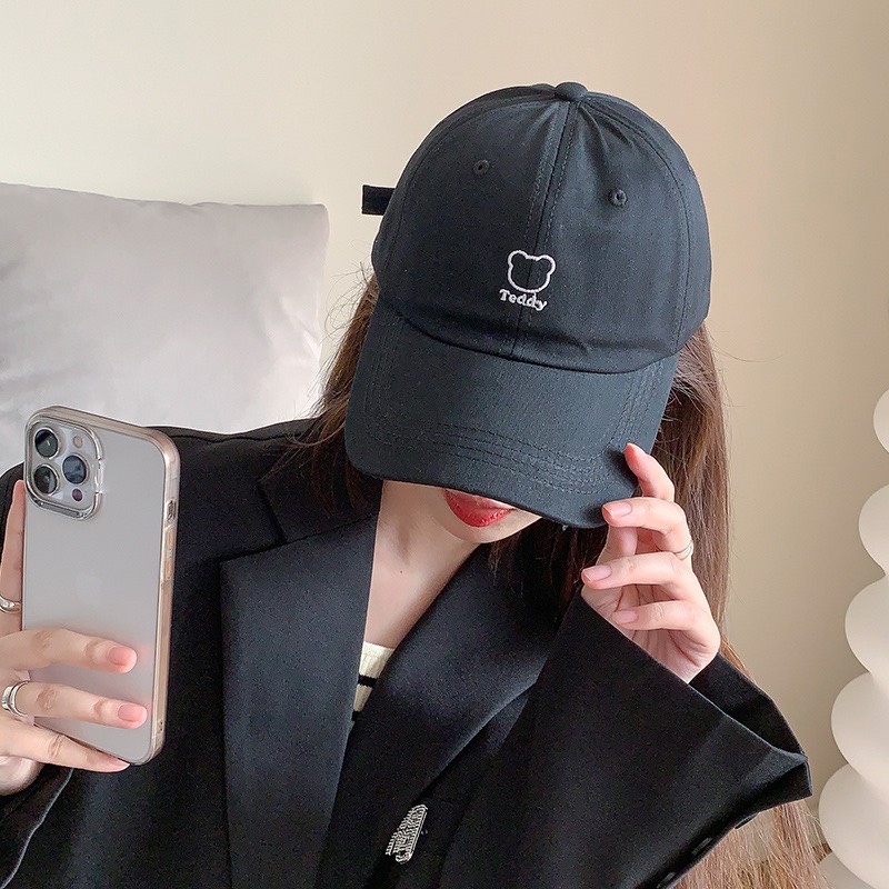 Mũ lưỡi trai Teddy Nón kết nhiều màu phong cách Ulzzang form unisex nam nữ