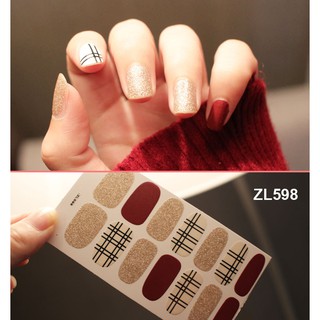 Miếng dán móng tay - Nail Wraps (12 miếng dán khô)