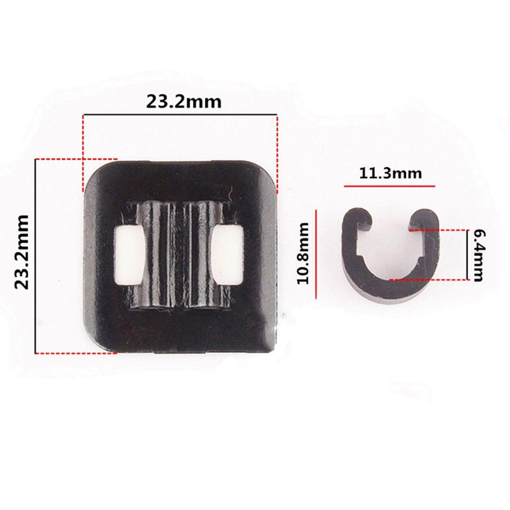 Set 1 / 2 / 5 Kẹp Chữ C 7 Màu Cho Phanh Xe Đạp