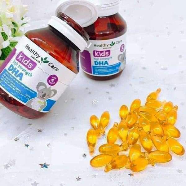 Viên Uống Bổ Sung DHA Healthy Care 60 Viên [HÀNG ÚC] Cho Bé Từ 4 Tháng Tuổi