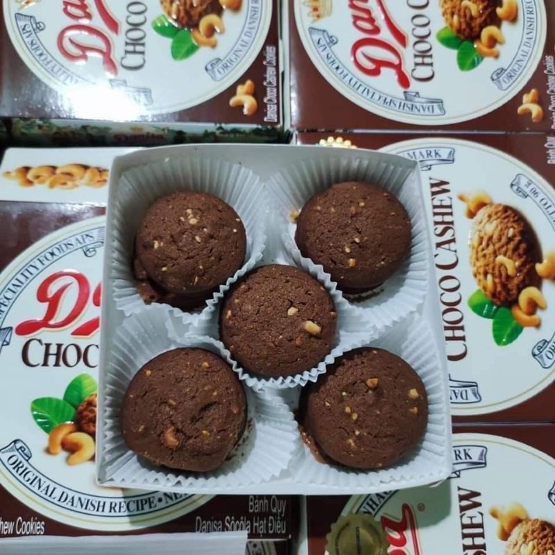 COMBO 3 LOẠI BÁNH QUY BƠ DANISA: TRUYỀN THỐNG 200G + NAM VIỆT QUẤT 90G + SÔCÔLA HẠT ĐIỀU 90G
