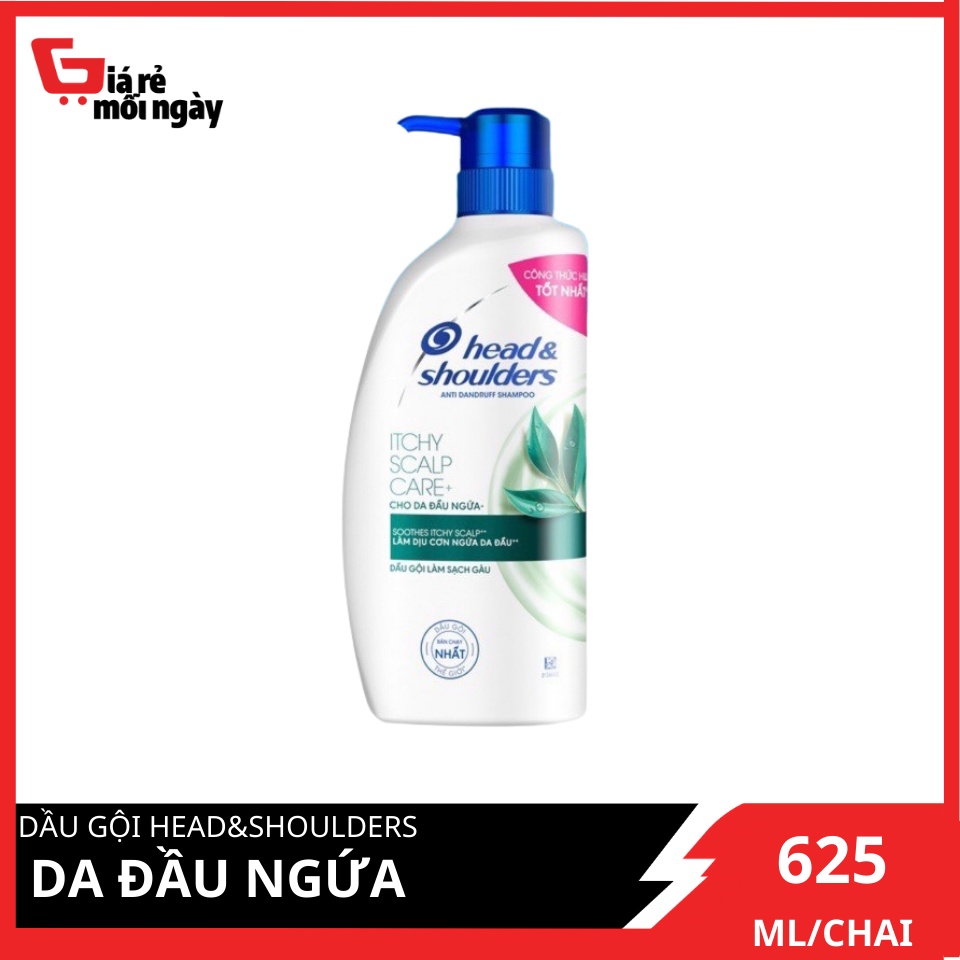 Dầu Gội Head & Shoulders Da Đầu Ngứa 625ml