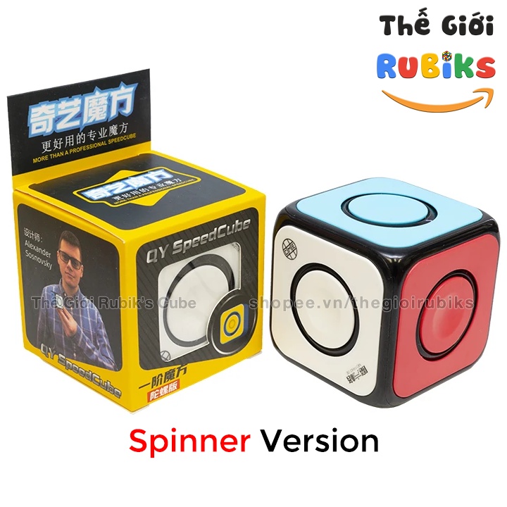 Rubik 1x1 QiYi O2 Cube Spinner - Rubik Biến Thể 1x1x1